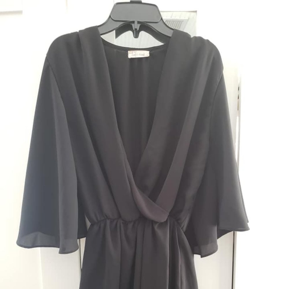 Sexy Black Romper